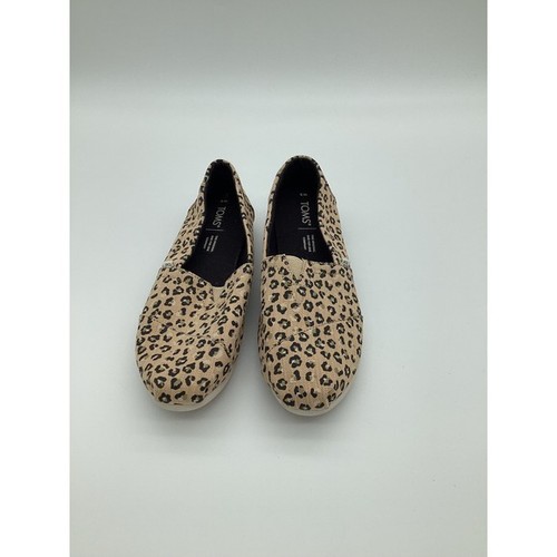 Toms size tan leopard - toms, 8